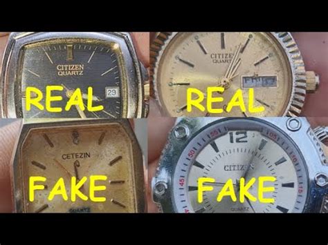 how to spot fake citizen watches|how to identify citizen watch.